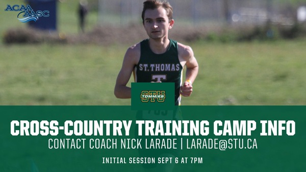 Run With the Tommies - Cross-Country Training Camp details